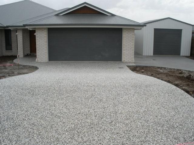 Exposed Aggregate - J&K Hilt Concreting Toowoomba